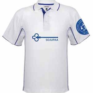 White Logo Embroided – SOJUPAA T-shirt